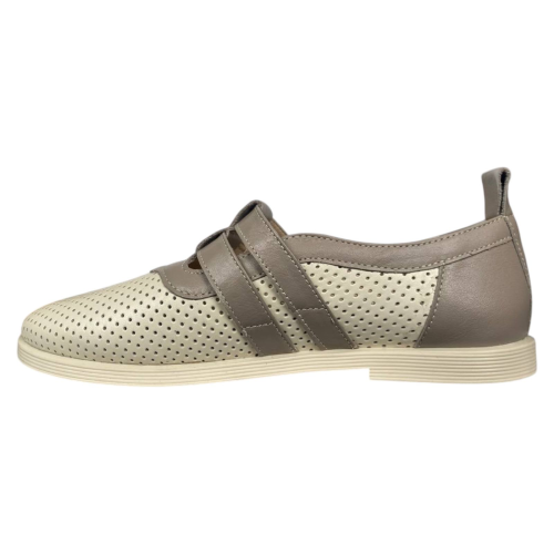 Лоферы женские кожаные Camellia 215/1 16 молочные 