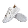 Кроссовки женские перфорация MASIS 9049 белый
