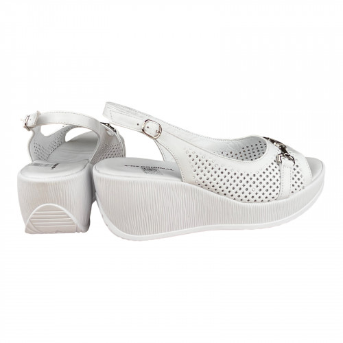Босоніжки Жіночі шкіряні VLADEKS 2913 білий