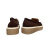 Лофери жіночі замшеві WONEX 197-205 шоколадні