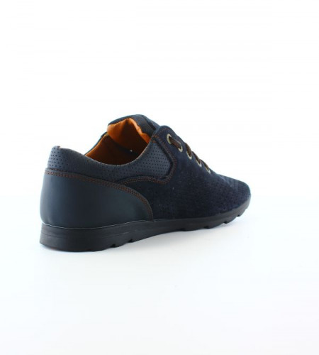 Кросівки Чоловічі шкіряні Yavgor 532 синя перфорація