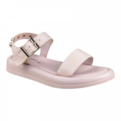 Босоножки Женские кожаные TEONA 447 пудра