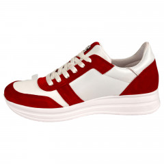 Кроссовки Женские кожаные URBAN 821 красный замш