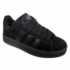 Кеды мужские замшевые Adidas campus A6065-1 черные