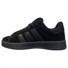 Кеды мужские замшевые Adidas campus A6065-1 черные