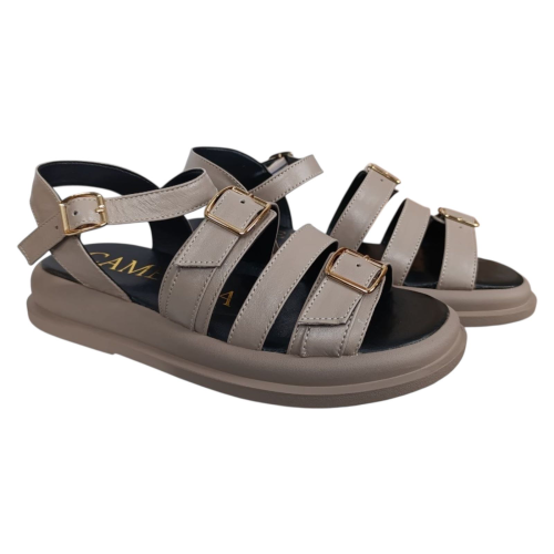 Босоніжки жіночі шкіряні  CAMELLIA  297 04 візон