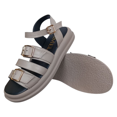 Босоніжки жіночі шкіряні  CAMELLIA  297 04 візон