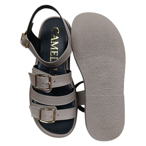 Босоніжки жіночі шкіряні  CAMELLIA  297 04 візон