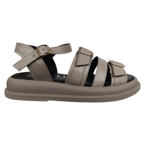 Босоніжки жіночі шкіряні  CAMELLIA  297 04 візон