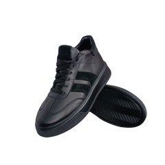 Черевики жіночі шкіряні MASIS 133 01 Modus чорні хутро