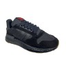 Кроссовки мужские текстильные ADIDAS 1103-2 01 черные
