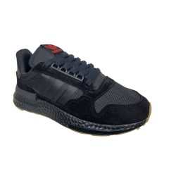 Кроссовки мужские текстильные ADIDAS 1103-2 01 черные