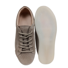 Кеды женские замшевые U.SPIRIT 220-0 07 визон перфорация