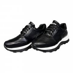 Кроссовки Женские кожаные BLESSO 128 черный