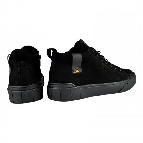 Черевики Чоловічі замшеві HAMMA 166 чорний нубук