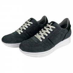 Кроссовки Женские кожаные URBAN 821 серый замш