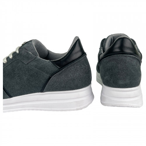 Кроссовки Женские кожаные URBAN 821 серый замш