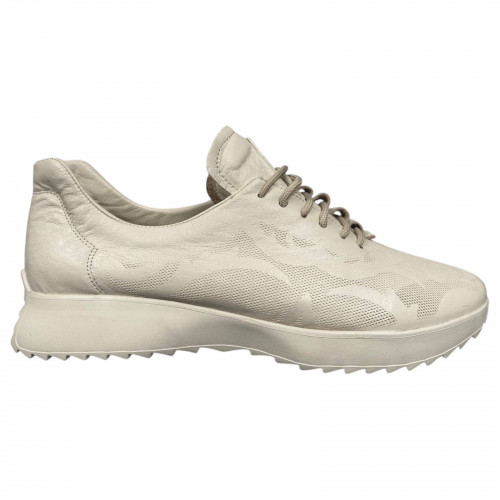 Кроссовки женские кожаные MADAM K24/2 бежевые