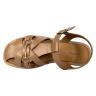 Босоножки женские кожаные DITAS BN-15 бежевые