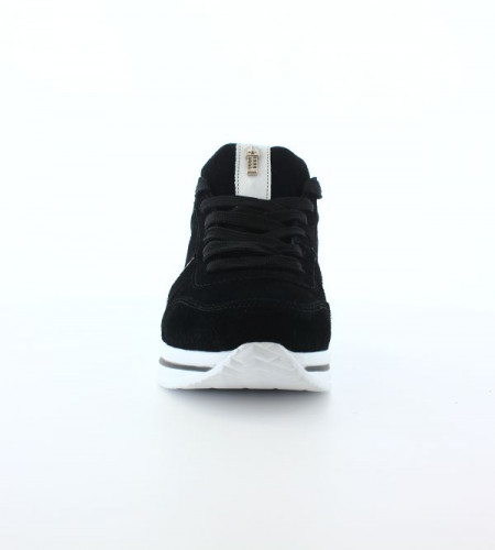 Кроссовки Женские кожаные URBAN 821 замш черный