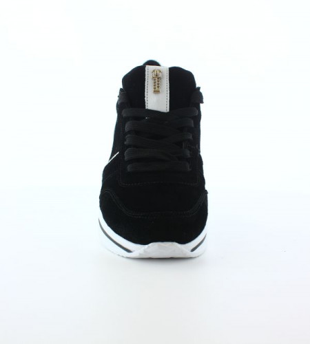 Кроссовки Женские кожаные URBAN 821 замш черный