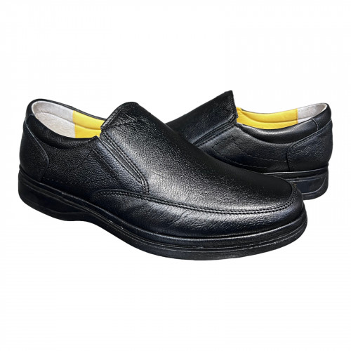 Туфли Мужские кожаные KEMER 1023 черный