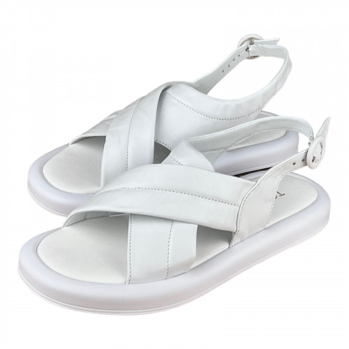 Босоножки Женские кожаные TEONA 295 белый