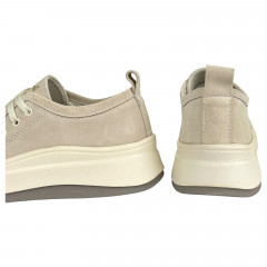 Черевики жіночі шкіряні DINO RICHI 642 бежевий замш