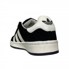 Кеды подростковые замшевые аdidas campus AC305 W/10 черные белые