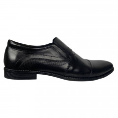 Дербі чоловічі шкіряні SART 801 чорні