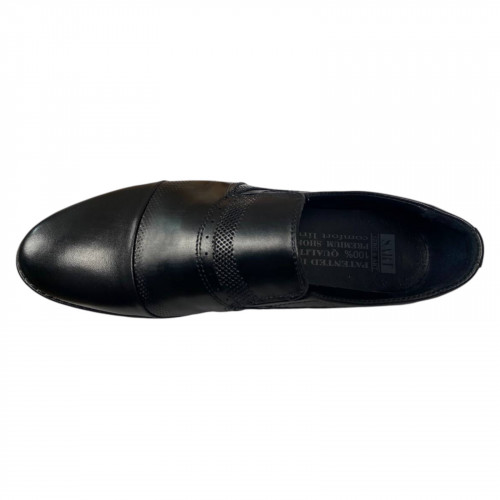 Дербі чоловічі шкіряні SART 801 чорні