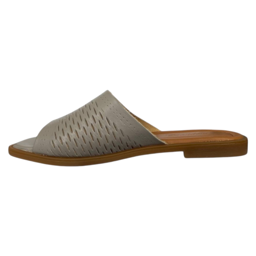 Шльопанці жіночі шкіряні Pandora 10 14 бежеві