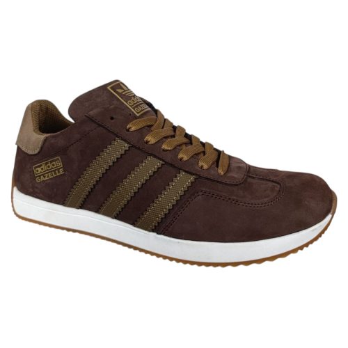 Кросівки чоловічі шкіряні DENAR G1 25 adidas GAZELLE шоколад