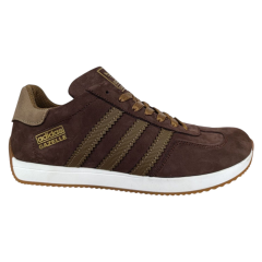 Кросівки чоловічі шкіряні DENAR G1 25 adidas GAZELLE шоколад