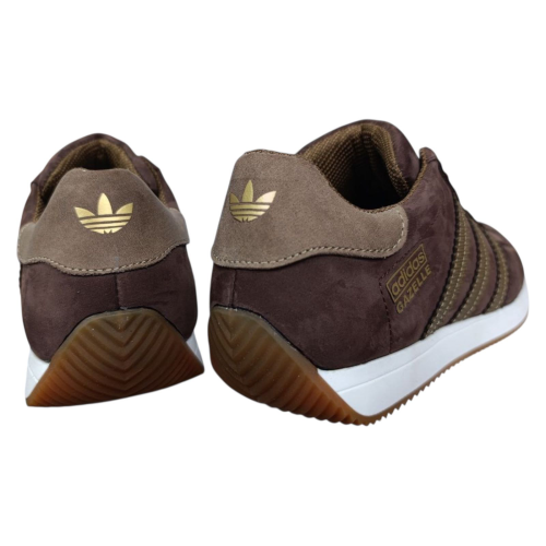Кросівки чоловічі шкіряні DENAR G1 25 adidas GAZELLE шоколад
