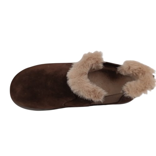 Черевики жіночі замшеві FOOT STEP FOOT STEP 1055 25 коричневі хутро