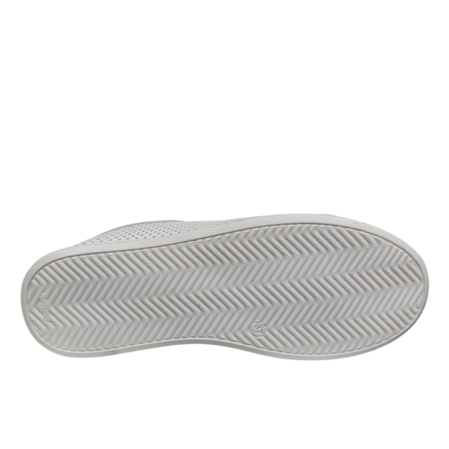 Кеды женские кожаные U.SPIRIT 220-0 05 белый перфорация 