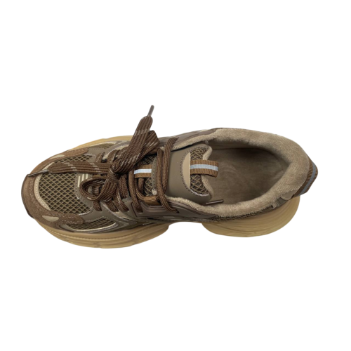 Кроссовки женские текстильные ALLSY 216219 коричневые 