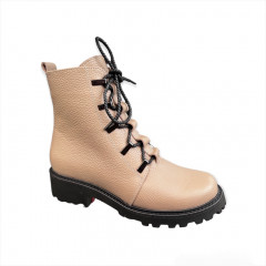 Черевики Жіночі шкіряні KATRIN A 380 візон хутро