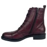 Черевики жіночі шкіряні KENTO 66163 бордовий