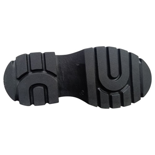 Чоботи жіночі шкіряні TEMP 262 чорний евро хутро 