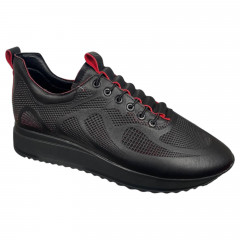 Кроссовки женские кожаные MADAM K22 01 черные