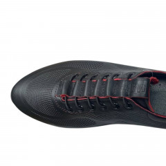 Кроссовки женские кожаные MADAM K22 01 черные