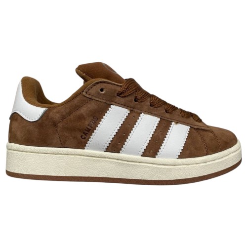 Кеды женские замшевые аdidas campus B8588-7 коричневые