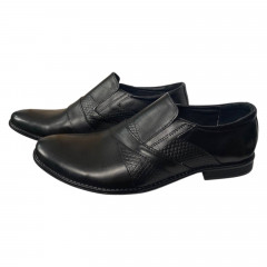 Дербі чоловічі шкіряні SART 206 чорні