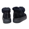 Черевики жіночі замшеві FOOT STEP FOOT STEP 521 01 чорні хутро