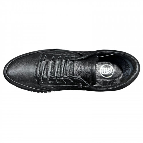 Кросівки Чоловічі шкіряні KEMER 21707 чорний