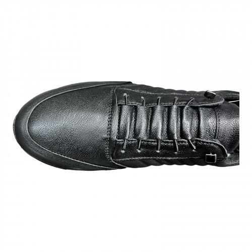 Кросівки Чоловічі шкіряні KEMER 21707 чорний