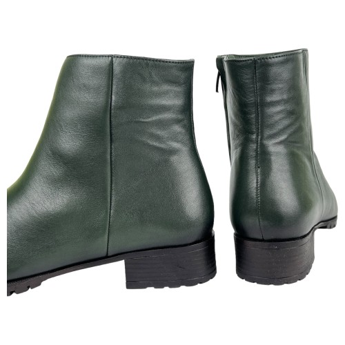 Ботинки женские кожаные KENTO 6048 45 хаки