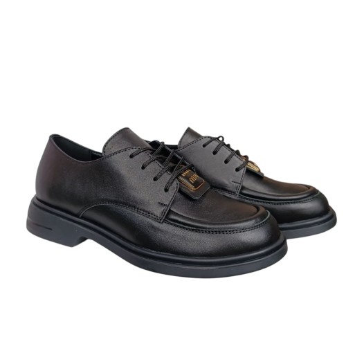 Туфли женские кожаные ILONA 886/507 01 черные